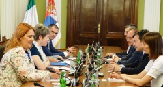 12 July 2016 The members of the European Integration Committee in meeting with the Italian Undersecretary of State for Foreign Affairs